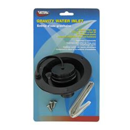 Valterra Gravity Water Inlet- Black V46-A012003BKV